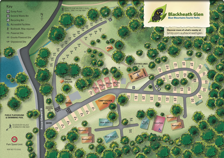 Blackheath park map